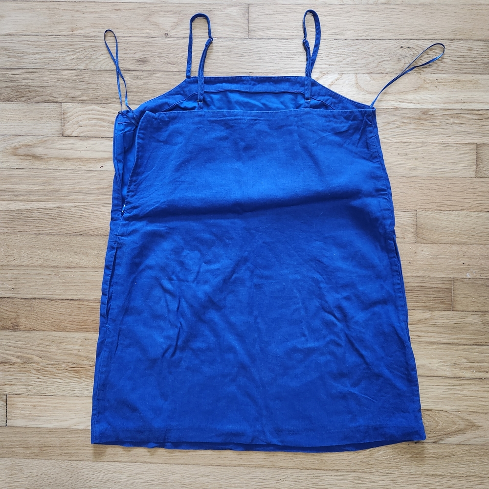 Banana Republic Factory Linen-blend Strappy Mini Dress - Picture 2 of 2